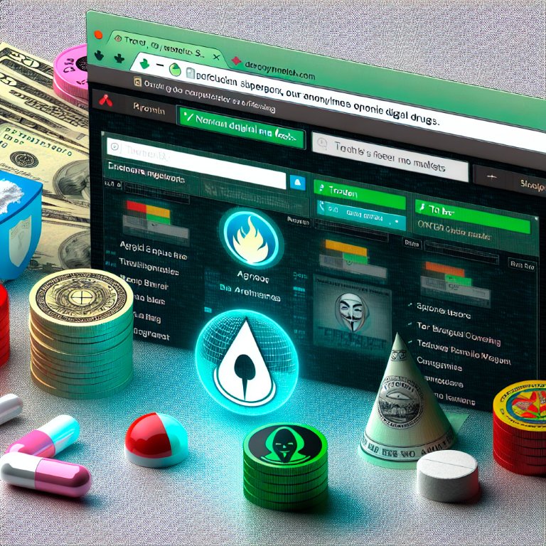 The Rise of Secure and Anonymous Drug Trade on the Darknet dark web markets